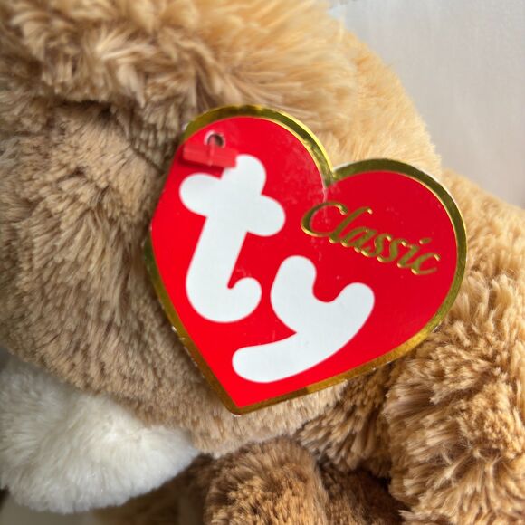 Vintage 2005 Classic TY 100% Silk CRADLES The 16" Mommy & Cub Teddy Bear Plush - Picture 4 of 9